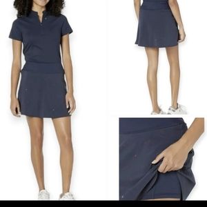 PUMA PWRSHAPE Love Golf Special Edition Heart Bird Women's Printed Skirt Size L